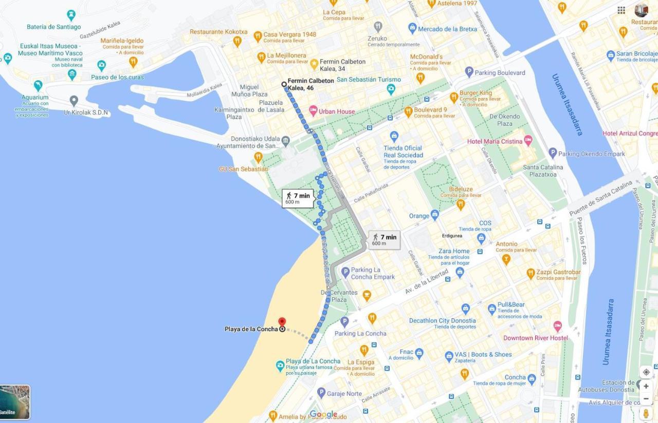 Apartamento Privado En El Corazon De La Parte Vieja San Sebastian Ngoại thất bức ảnh